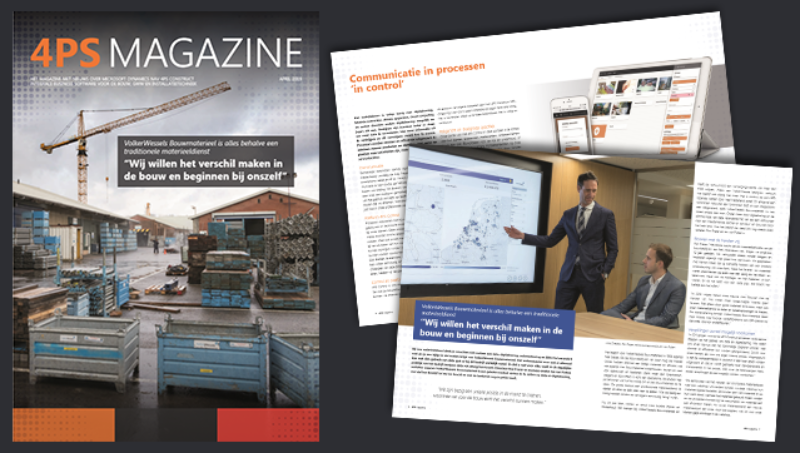 Lees het nieuwe 4PS Magazine digitaal - april 2019