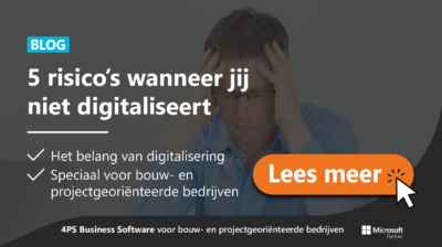 Wacht niet met digitalisering in de bouw