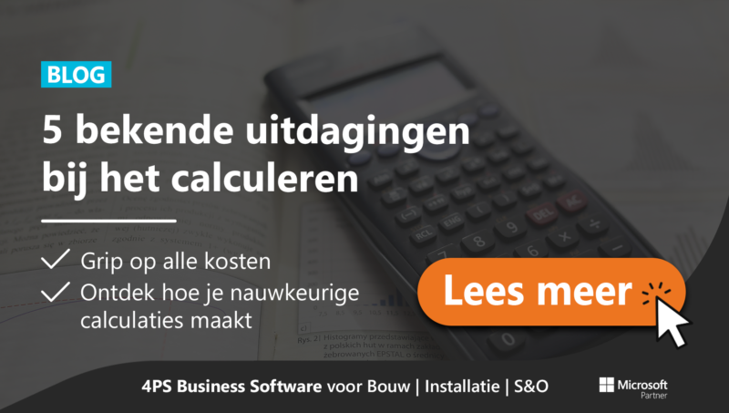 Calculeren in de bouw