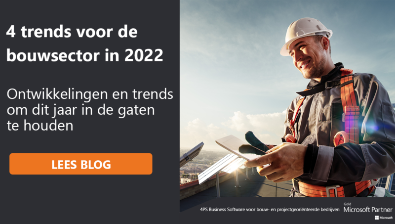 Trends in de bouw voor 2022