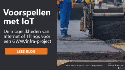 Voorspellend zijn met IoT in de GWW/Infra