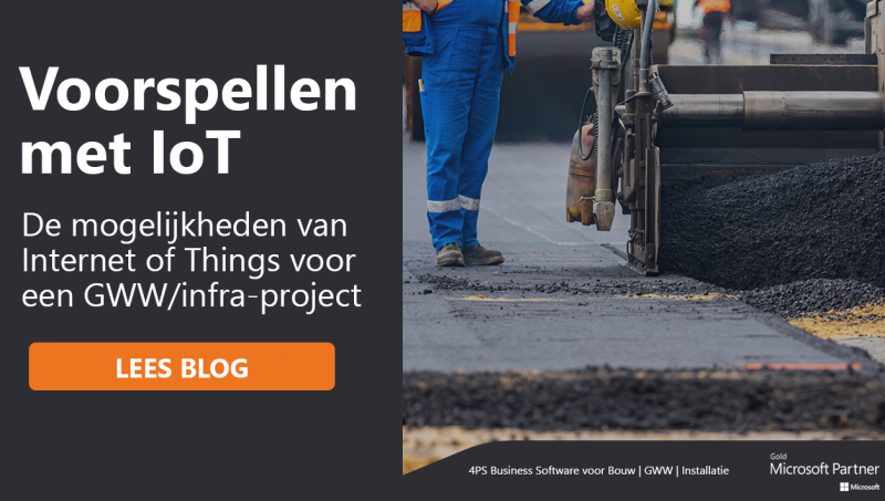 Voorspellend zijn met IoT in de GWW/Infra