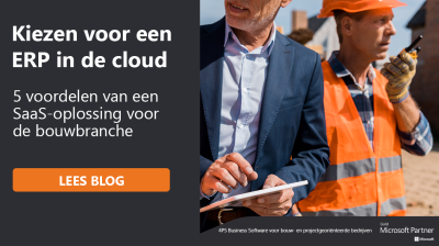 5 voordelen van een ERP in de cloud voor de bouwsector