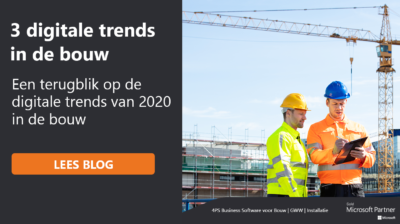 Terugblik op digitale trends voor de bouw