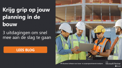 Planning in de bouw: 3 uitdagingen op een rij