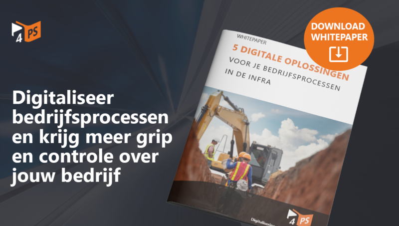 Bedrijfsprocessen in de infra digitaliseren