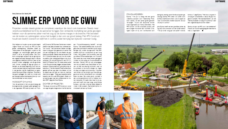 Slimme ERP voor de GWW