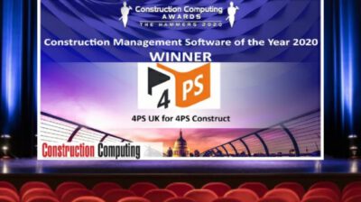 4PS UK wint Construction Management Software of the Year Award